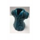 10cm Seramik Turkuaz Kaftan Biblo