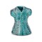 10cm Seramik Turkuaz Kaftan Biblo